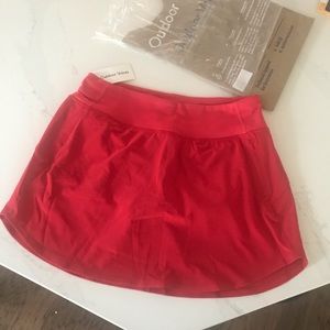 SOLD Outdoor Voices Skort (Red, M)